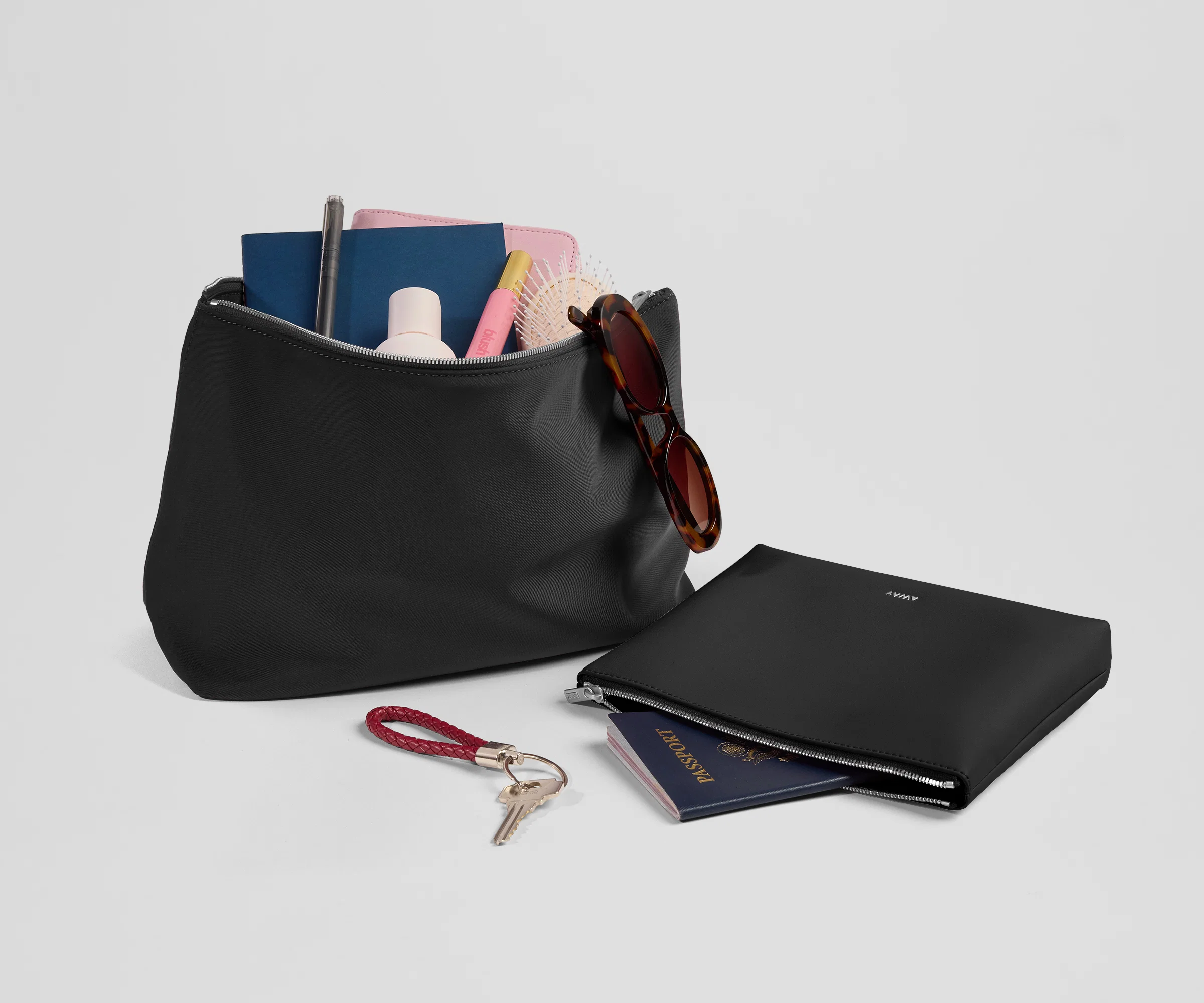 Pouch Duo in Jet Black - Image 2