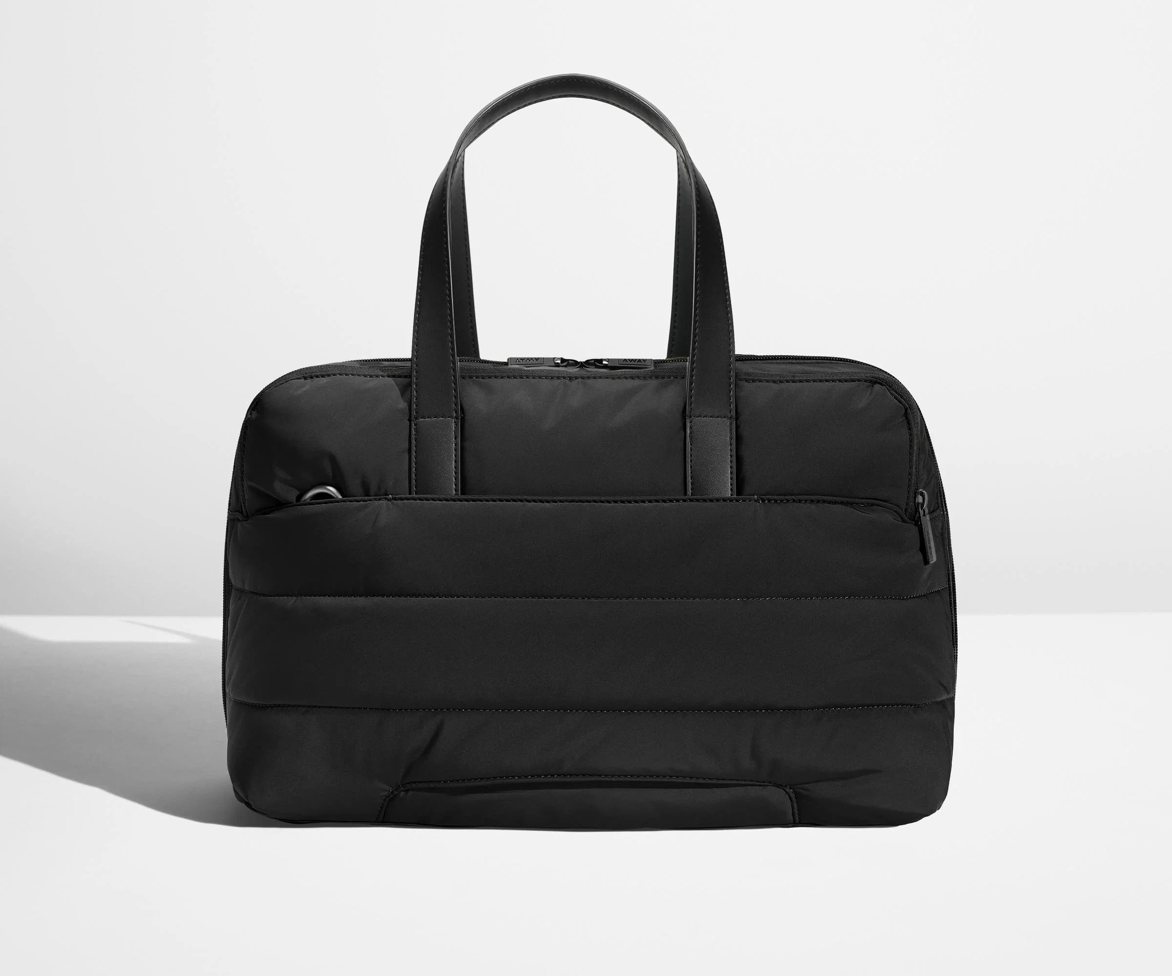 The Quilted Everywhere Bag in Jet Black - Image 2