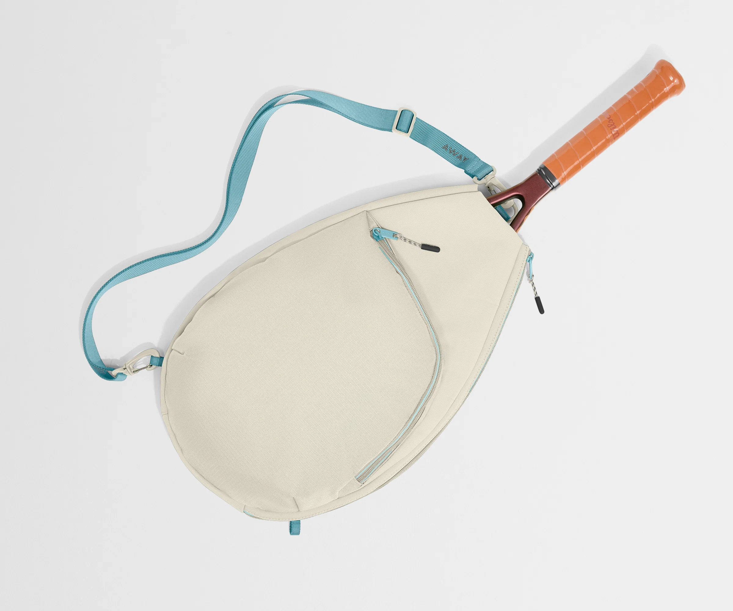Racket Bag in Salt White - Image 2