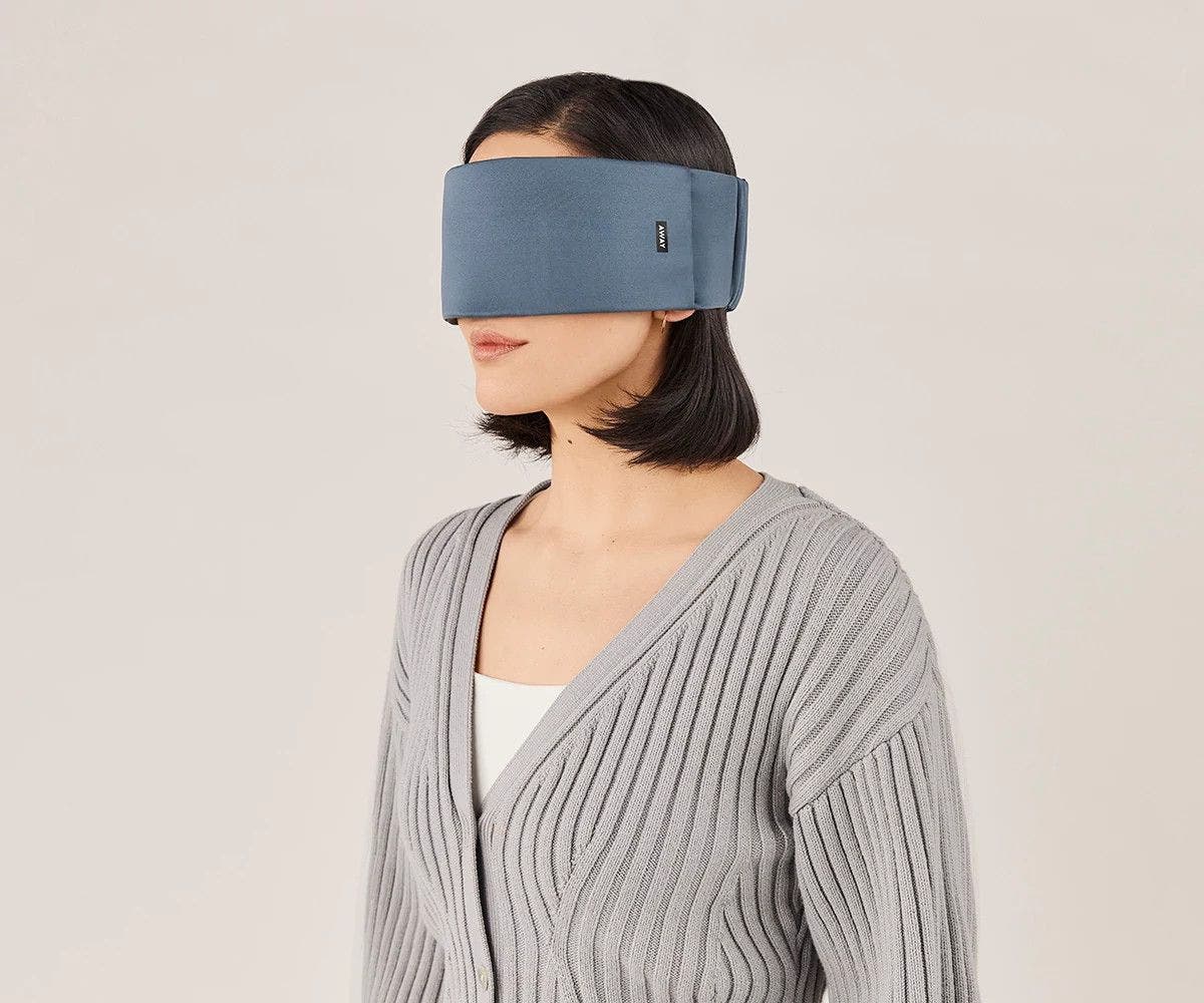 The Sleep Mask in Navy Blue - Image 4