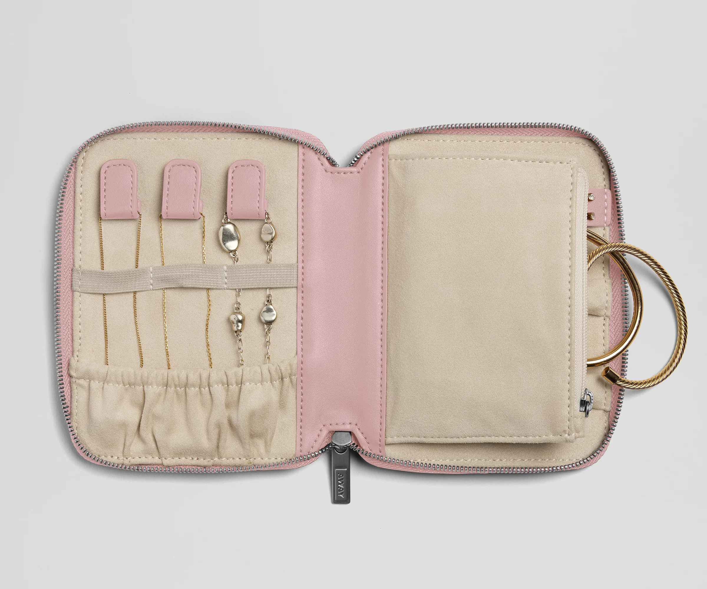 Slim Jewelry Organizer in Glacial Pink - Image 2