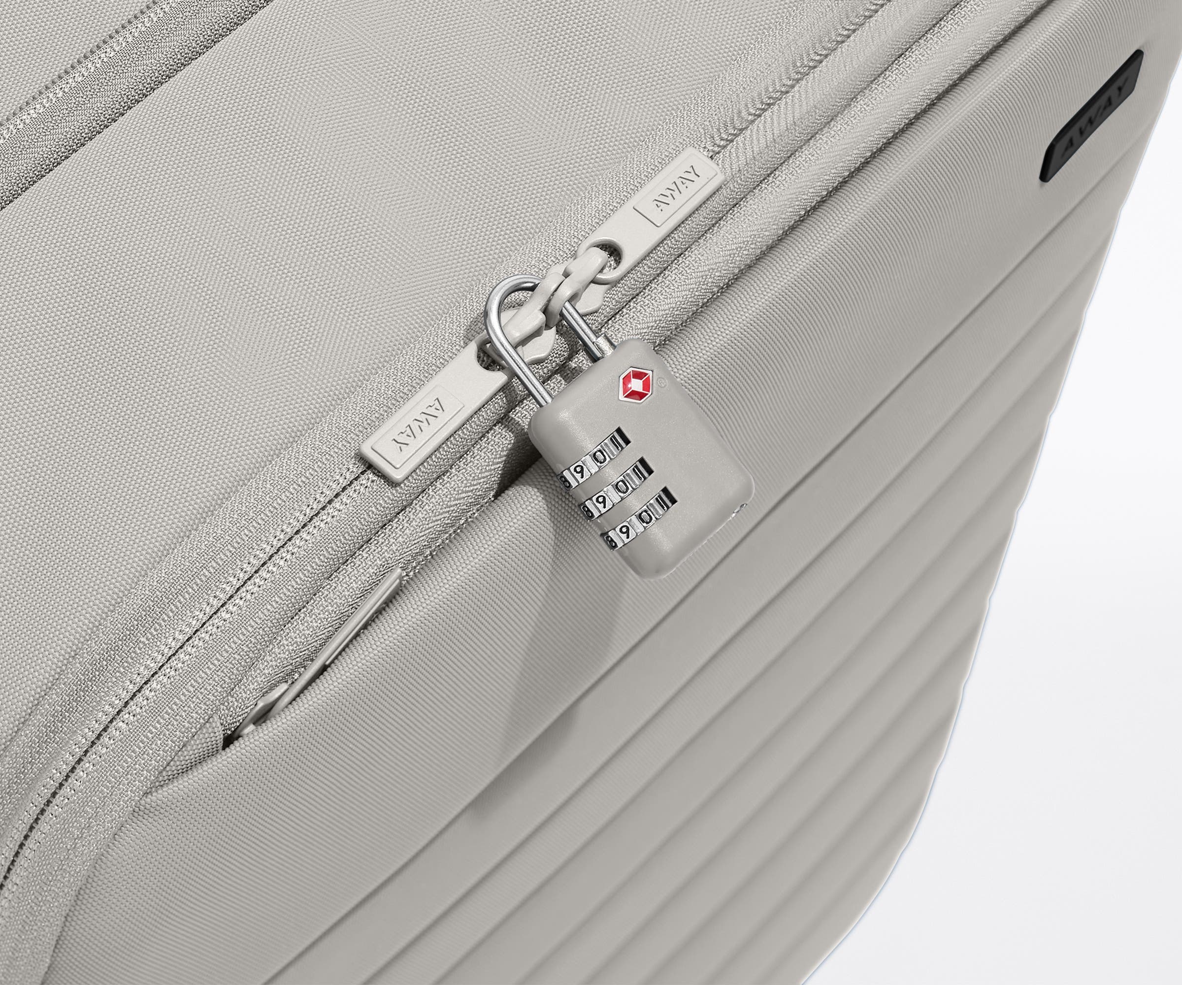Softside Bigger Carry-On in Cloud Gray - Image 11