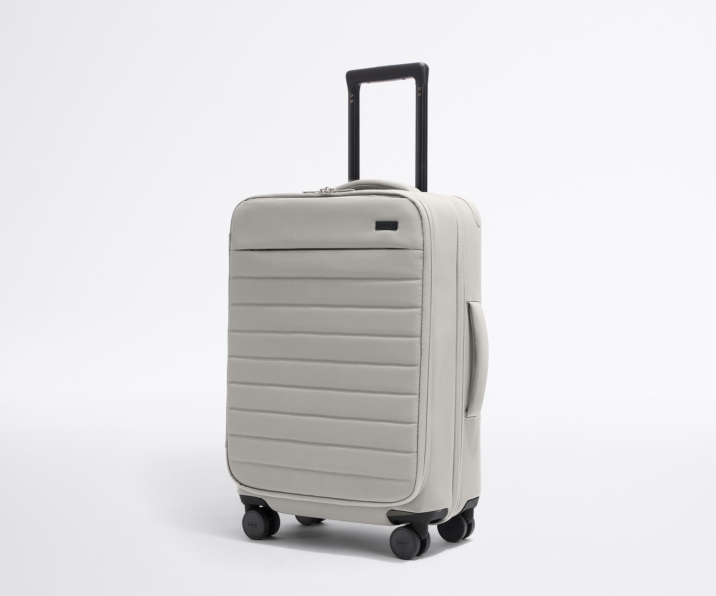Softside Bigger Carry-On in Cloud Gray - Image 2