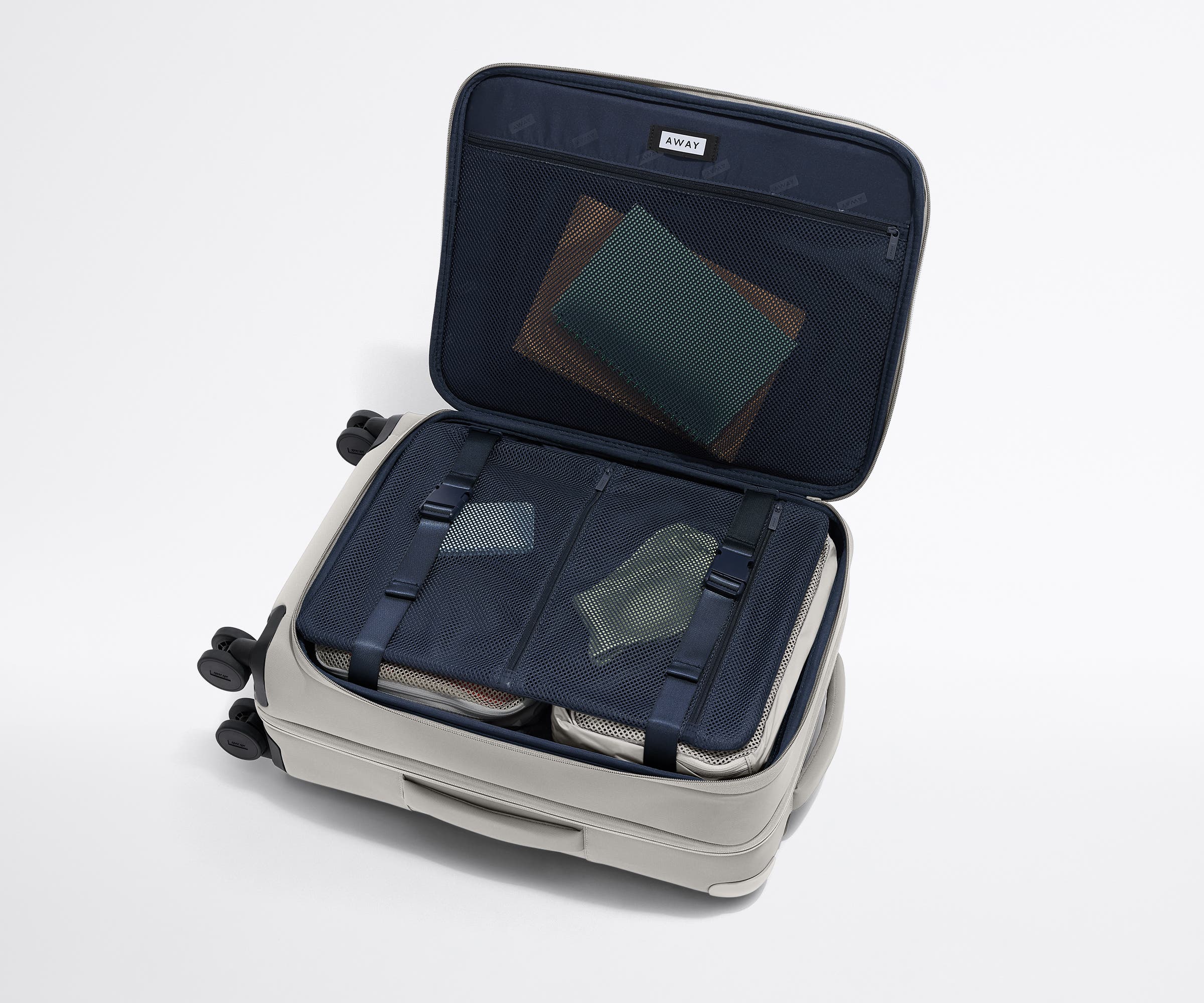 Softside Bigger Carry-On in Cloud Gray - Image 5