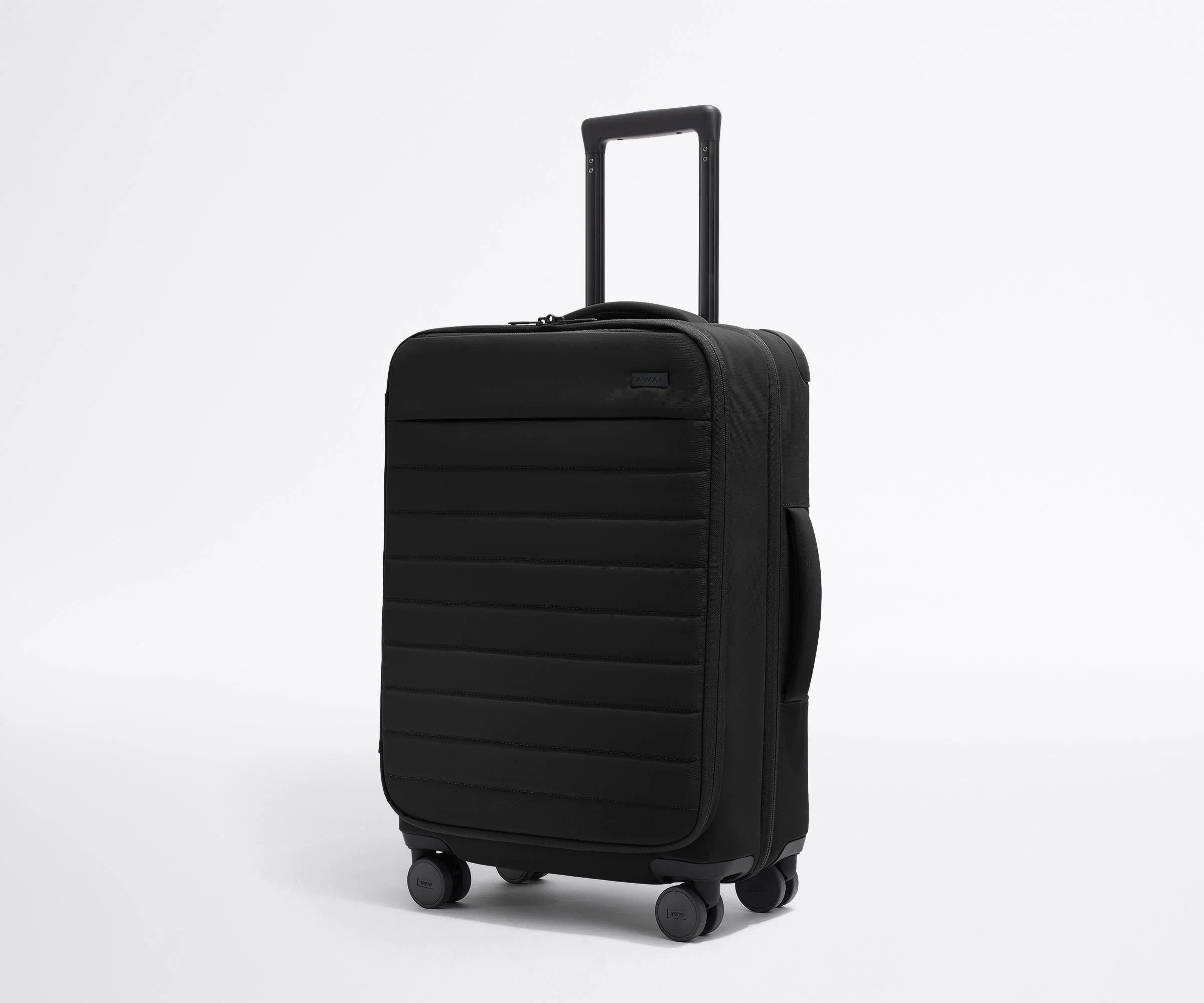 Softside Bigger Carry-On in Jet Black - Image 2