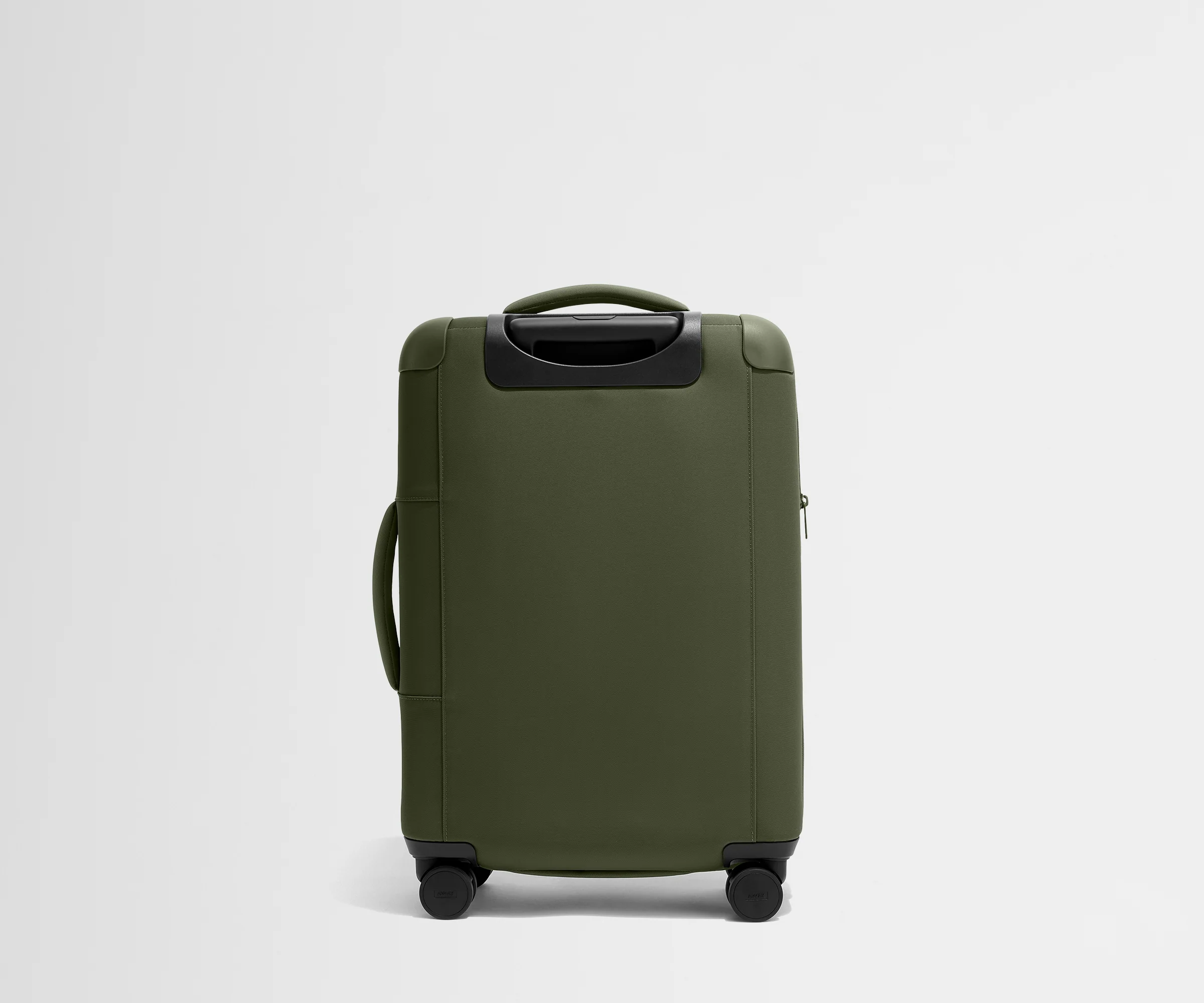 Softside Bigger Carry-On in Olive Green - Image 9
