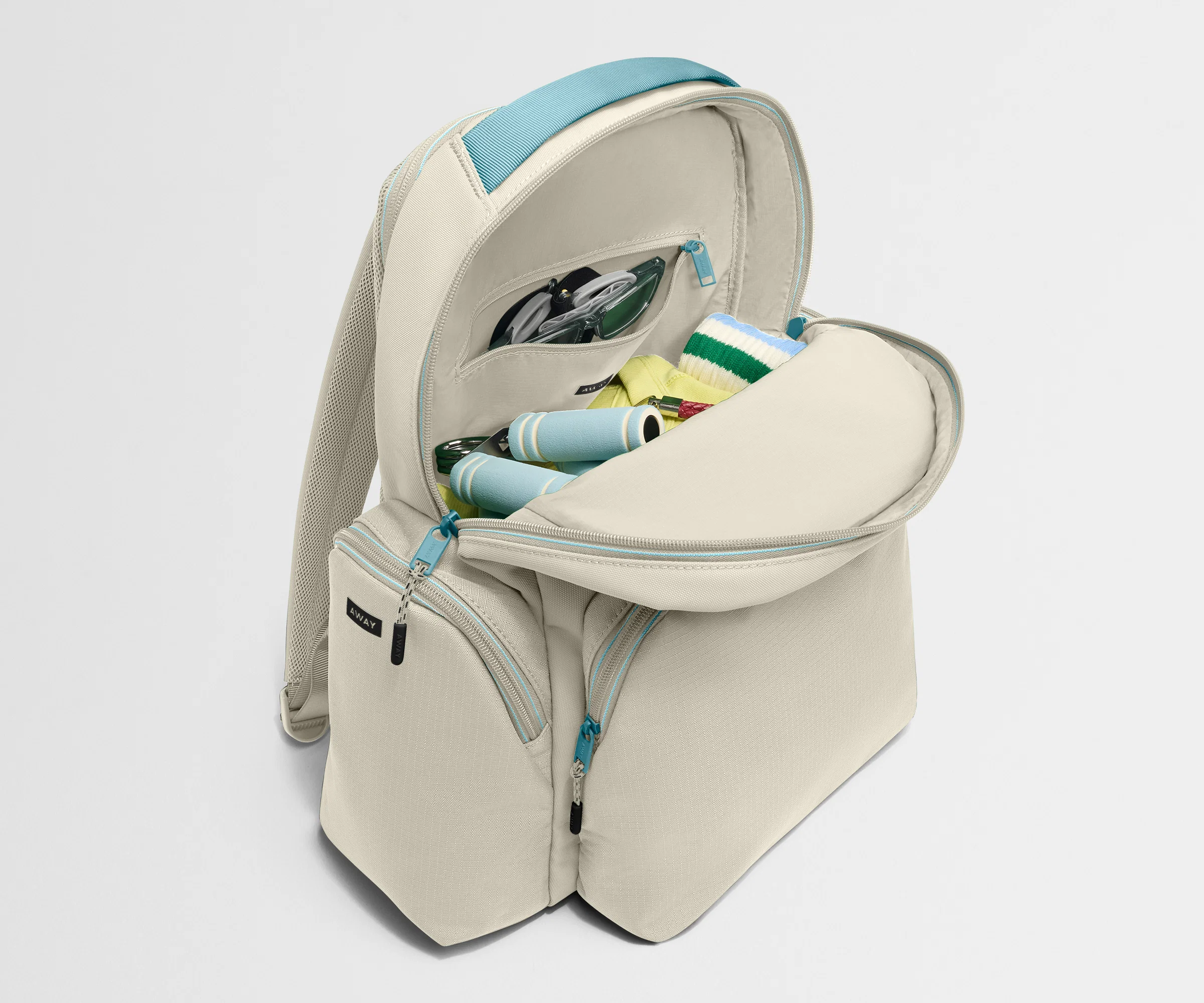 Sport Backpack in Salt White - Image 3