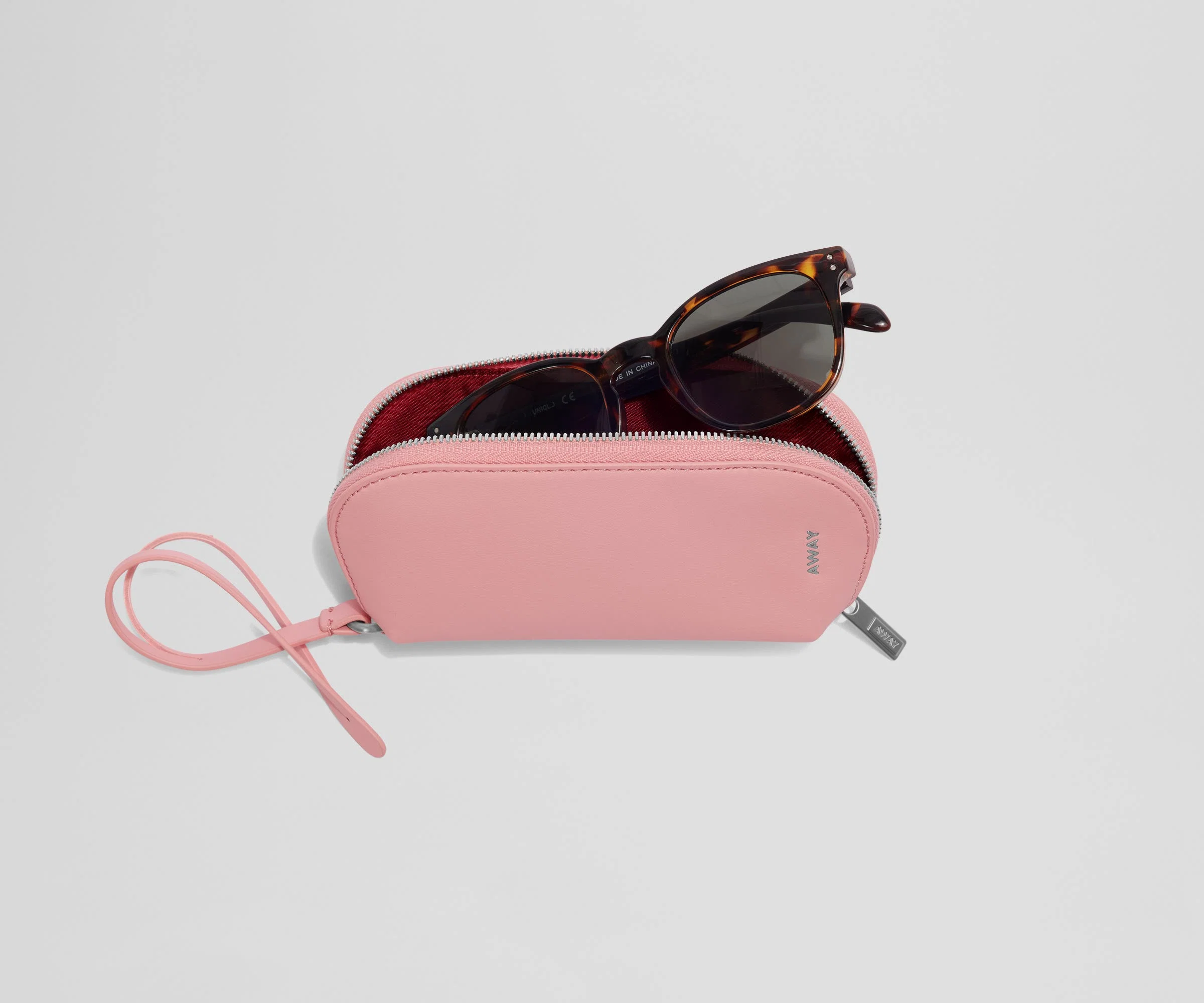Sunglasses Pouch in Flamingo Pink - Image 2