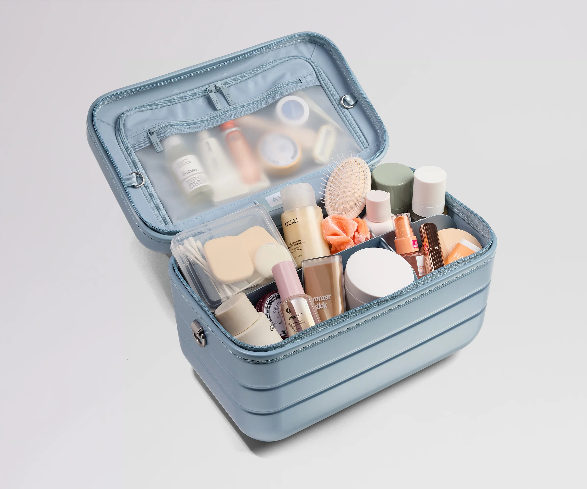 The Train Case in Arctic Blue - Image 2