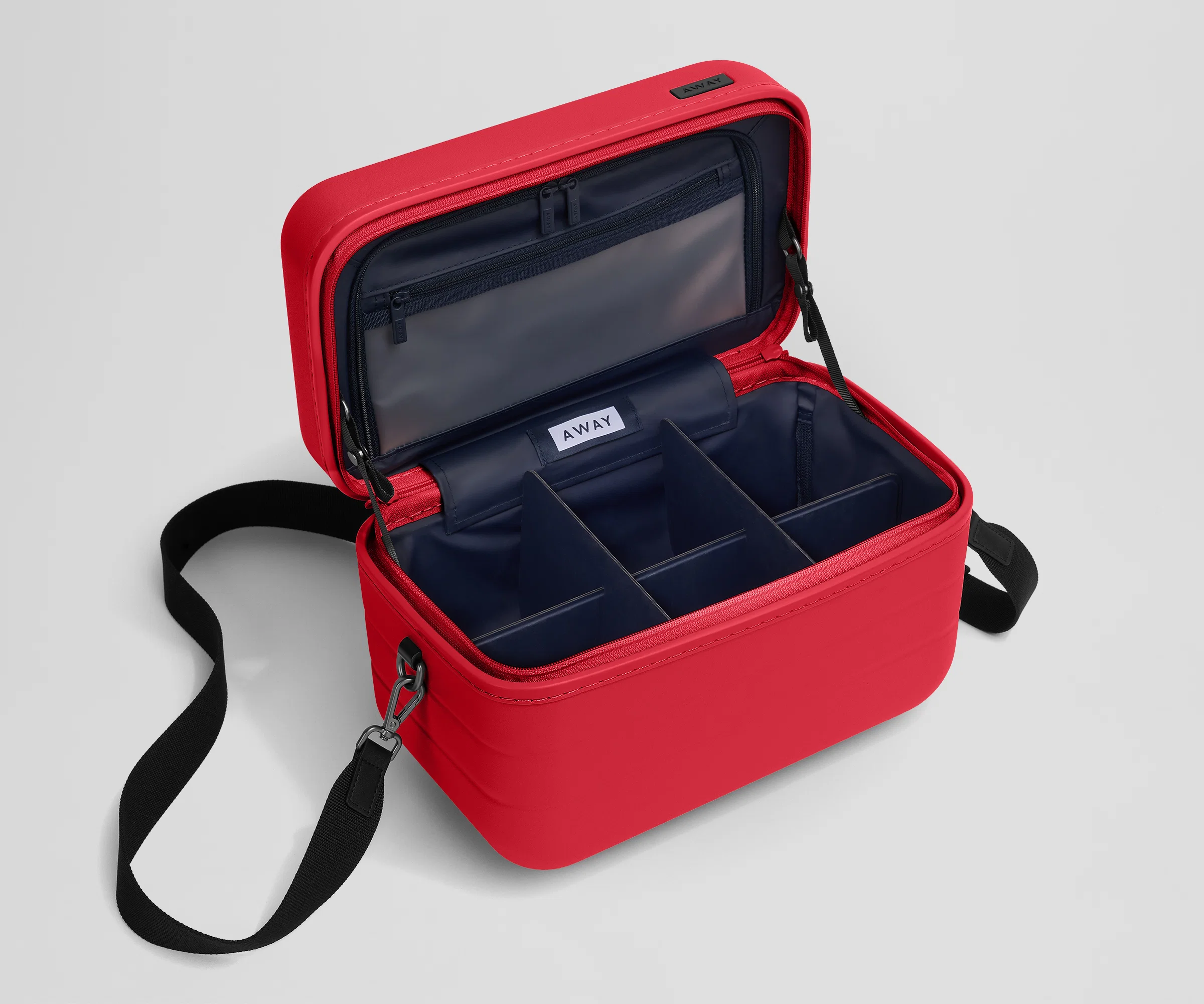 The Train Case in Cherry Red - Image 2