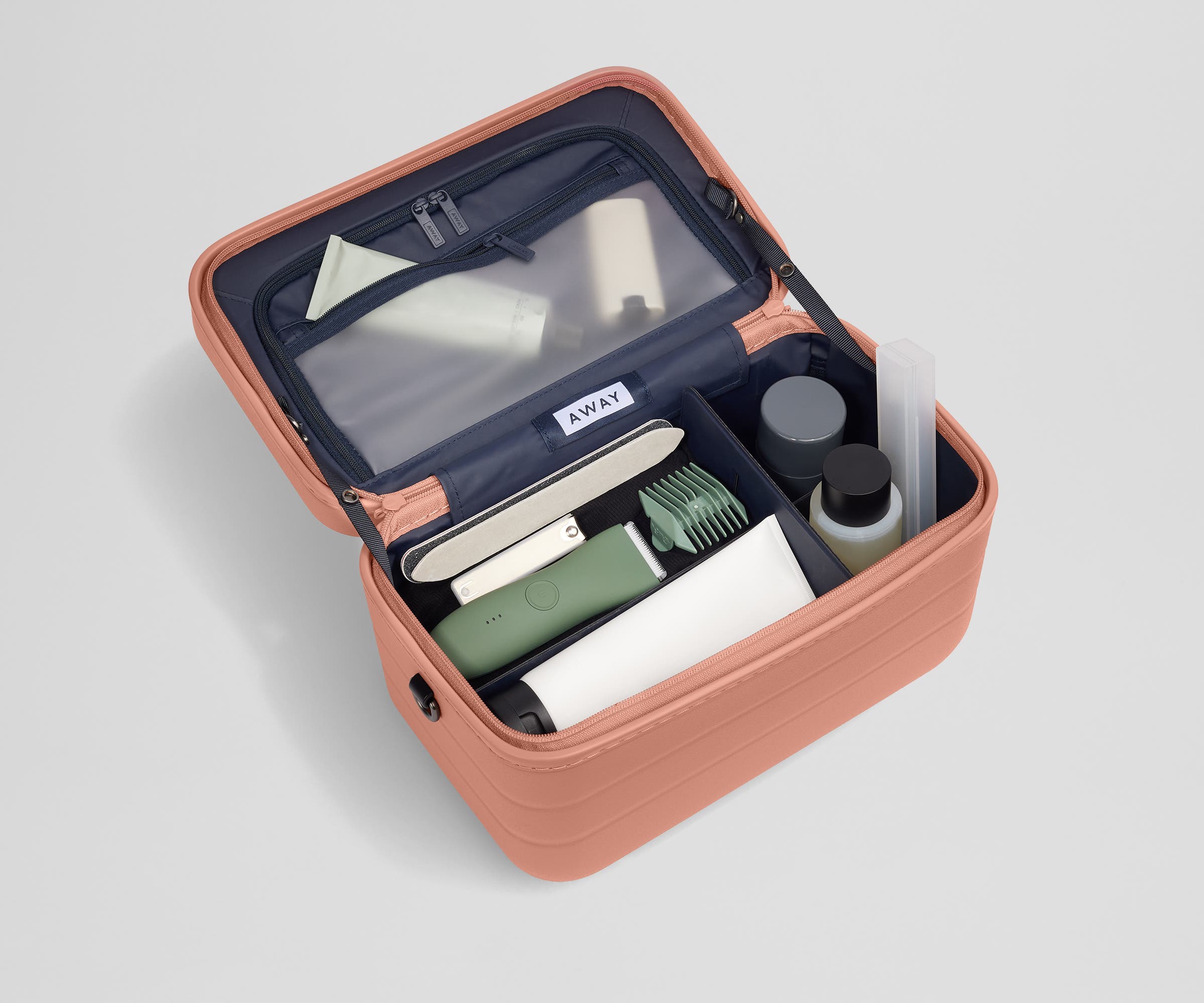 The Train Case in Clay Pink - Image 6