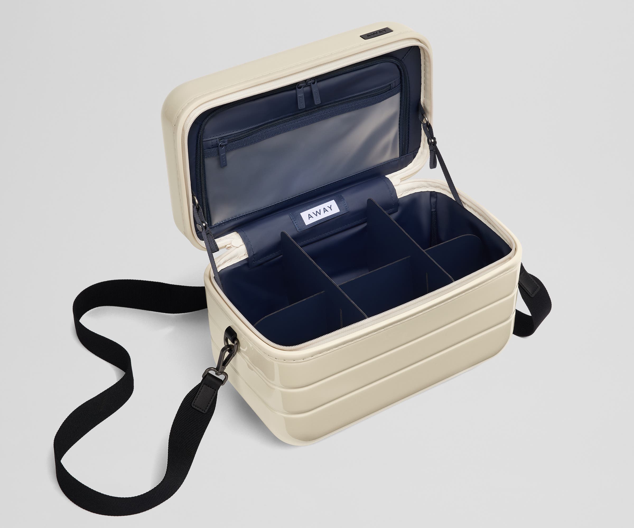 The Train Case in Salt White (Gloss) - Image 2