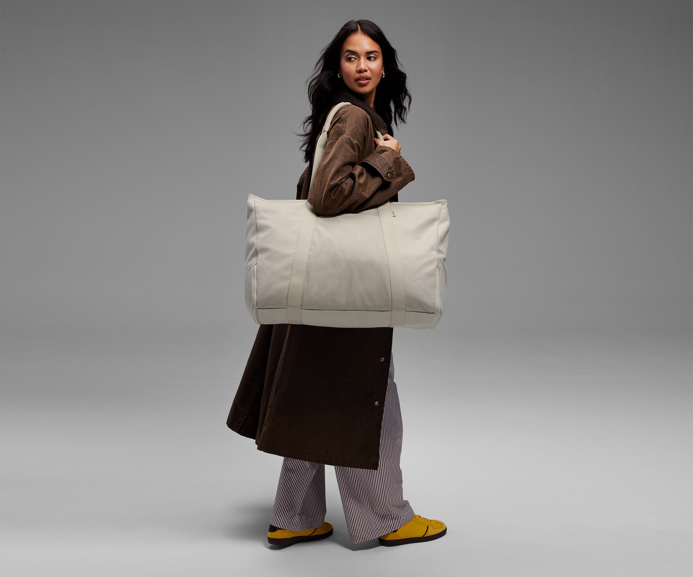 Transit Canvas Tote in Transit Canvas Tan - Image 2