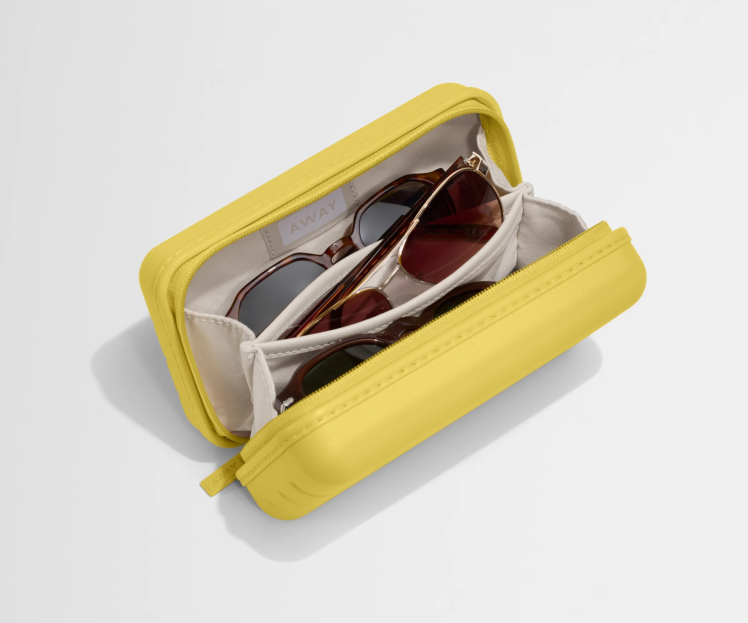 Travel Glasses Case in Sunshine Yellow - Image 2