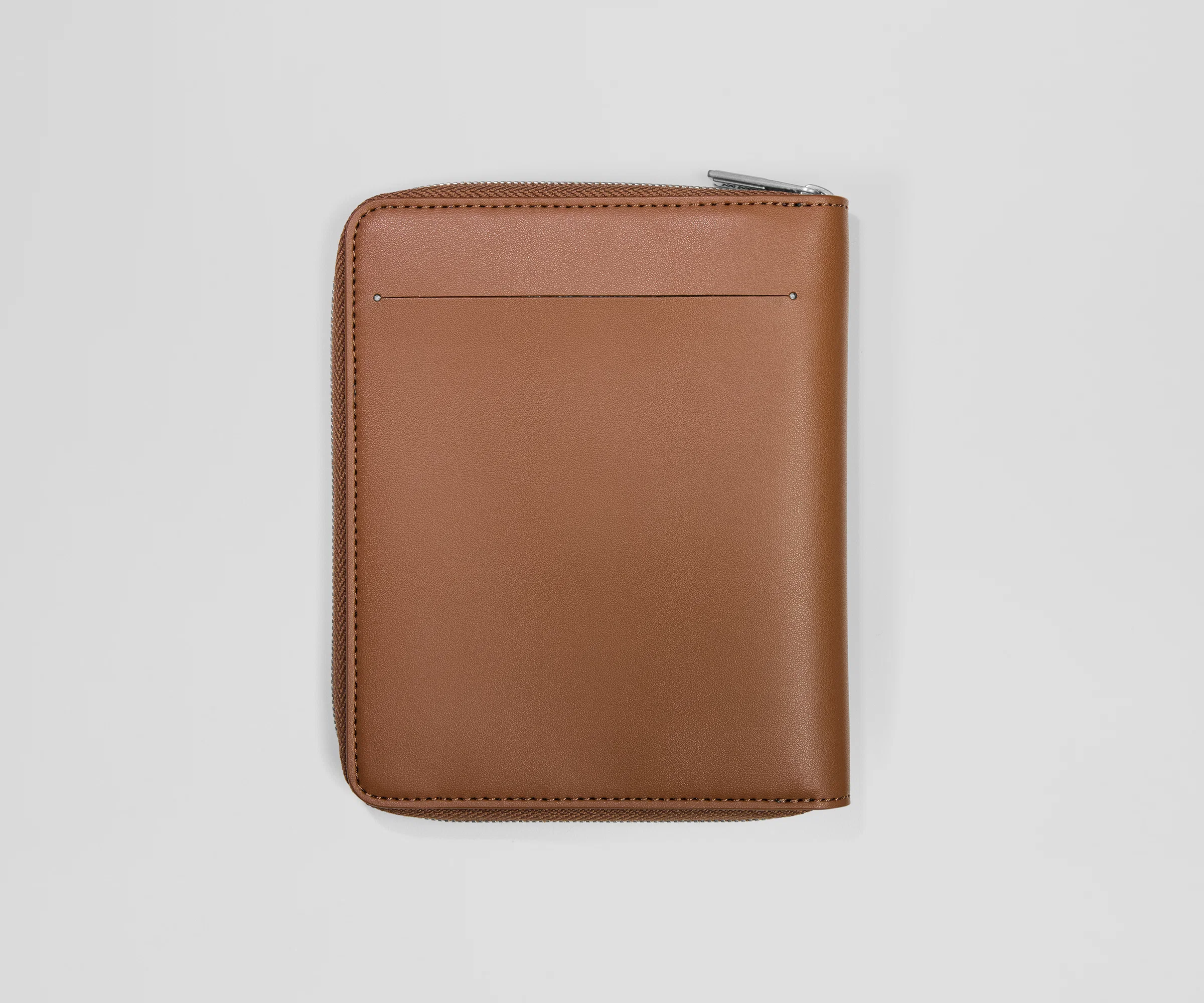 Travel Wallet in Saddle Brown - Image 3