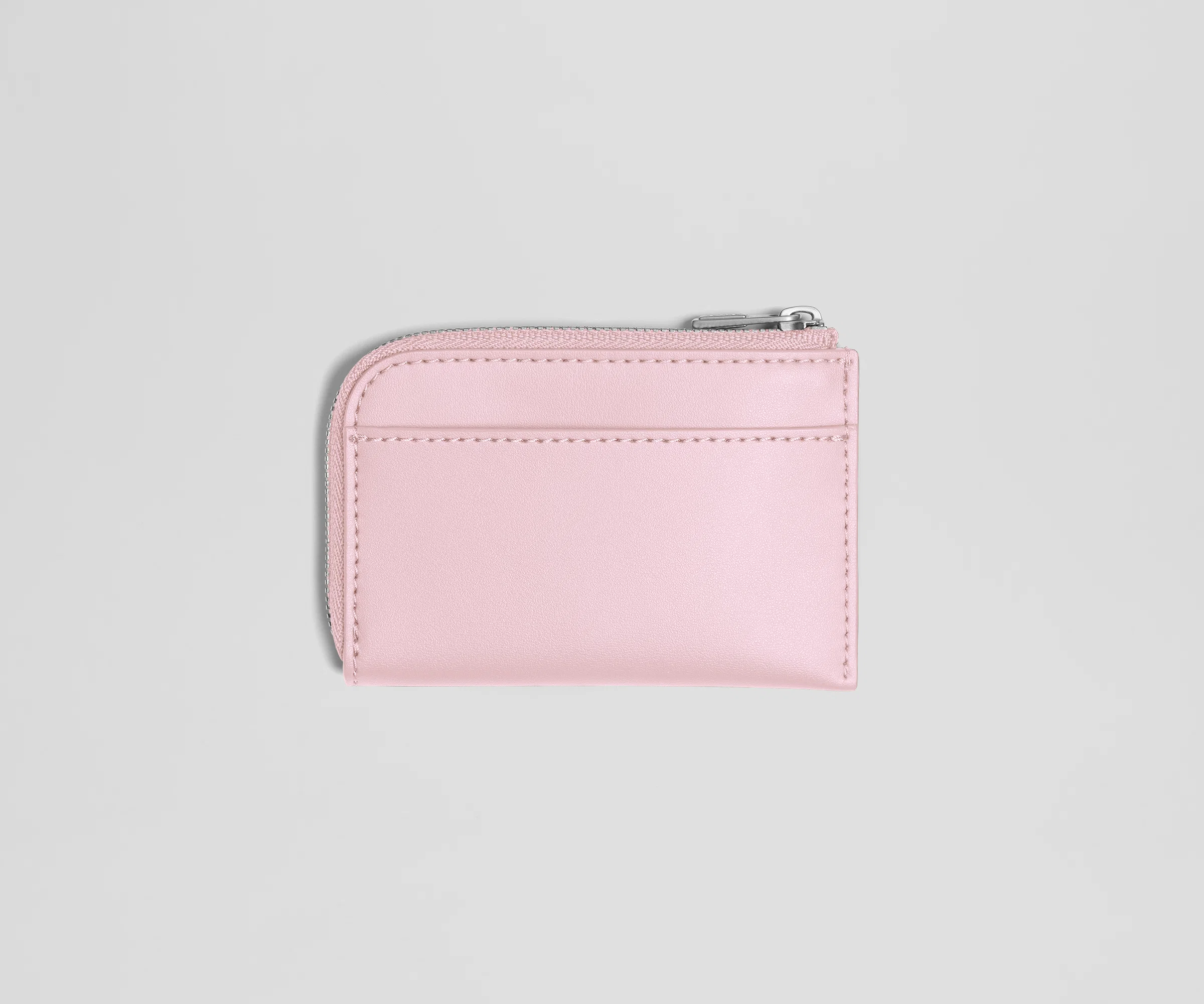 Zip Card Case in Glacial Pink - Image 3